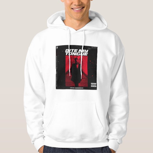bite my tongue  hoodie (Front)