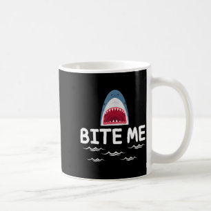 Bite Shark Lover Week Awareness Animal Ocean Coffee Mug
