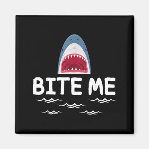 Bite Shark Lover Week Awareness Animal Ocean Magnet