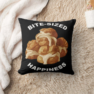 Bite Sized Happiness Profiteroles Cushion