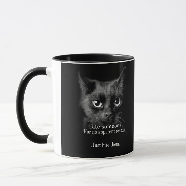 Bite Someone Mug (Left)