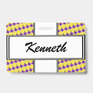 Bite the Angry Turnip by Kenneth Yoncich ID Badge