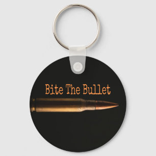Bite The Bullet Key Ring