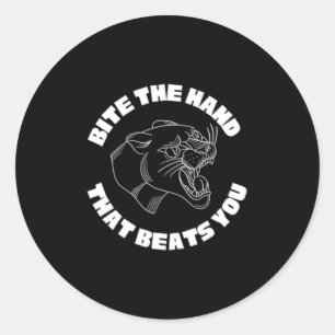 Bite The Hand Sticker