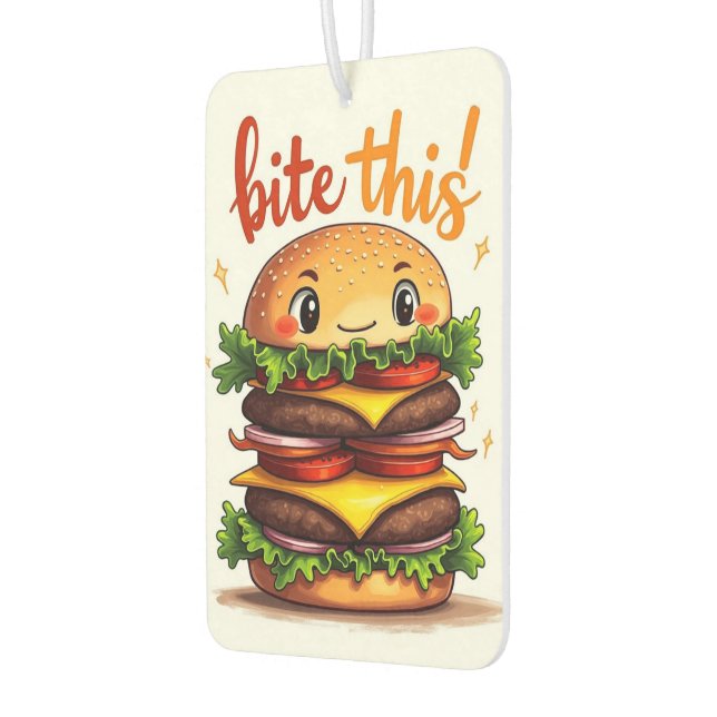 Bite This Car Air Freshener (Left)