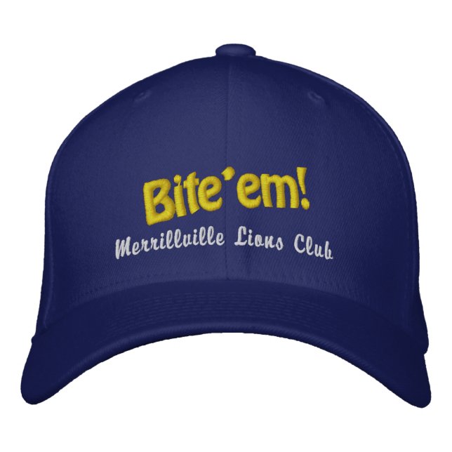 Bite'em Embroidered Hat (Front)