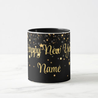 Bites & Bubbly New Years Eve Personalized Mug