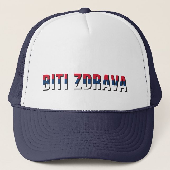 Biti zdrava trucker hat (Front)