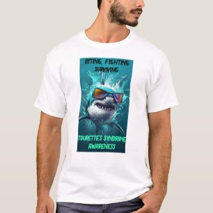 Biting, Fighting Surviving Tourette's Unisex shirt
