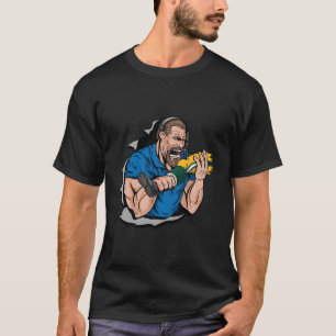 Biting Knee Caps T-Shirt