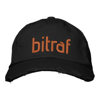 Bitraf – brodert cap