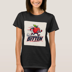Bitten Running Apple T-Shirt