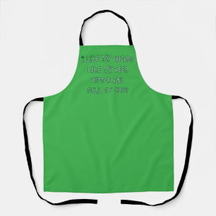 Bitter Beer Wanted Here Apron