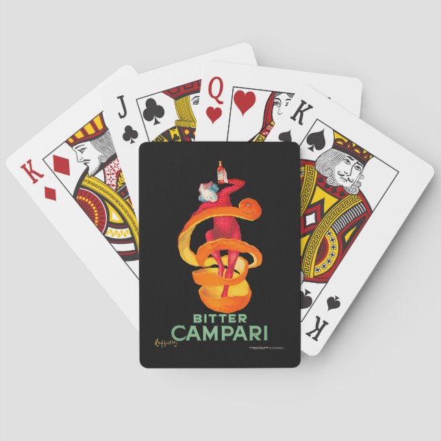 Bitter Campari | Leonetto Cappiello Playing Cards (Back)