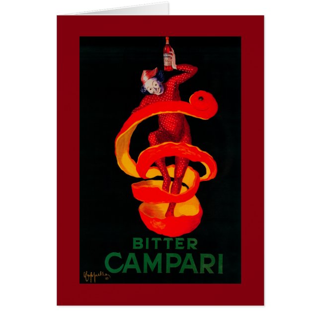 Bitter Campari Vintage PosterEurope (Front)
