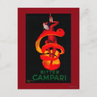 Bitter Campari Vintage PosterEurope