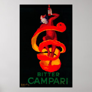 Bitter Campari Vintage PosterEurope Poster