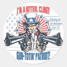 Bitter, Clingy Gun-Toting Patriot Uncle Sam Gear