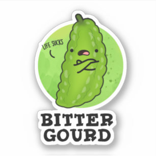 Bitter Gourd Funny Veggie Pun