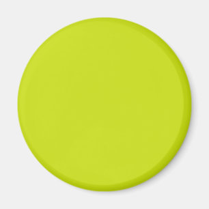 Bitter lemon  (solid color)  magnet