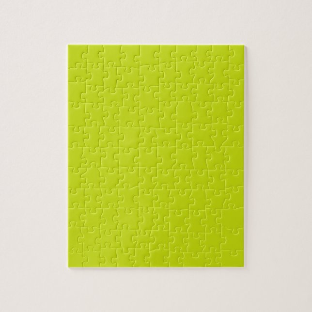 Bitter lemon  (solid colour)  jigsaw puzzle (Vertical)