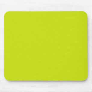 Bitter lemon  (solid colour)  mouse mat