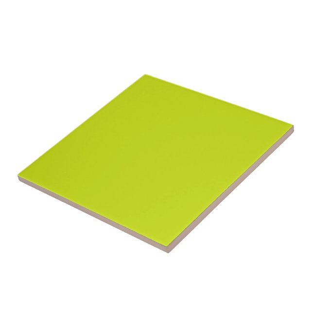 Bitter lemon  (solid colour)  tile (Side)