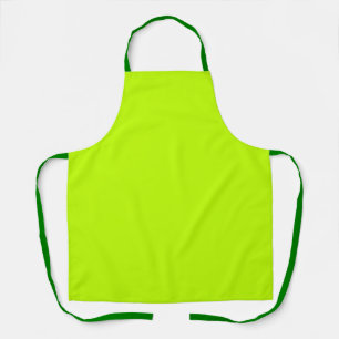 Bitter lime (solid colour)  apron