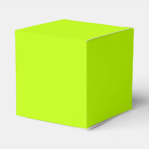 Bitter lime (solid colour)  favour box