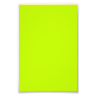 Bitter lime (solid colour)  photo print