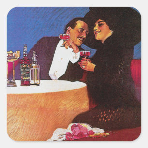 Bitter Pastore Square Sticker