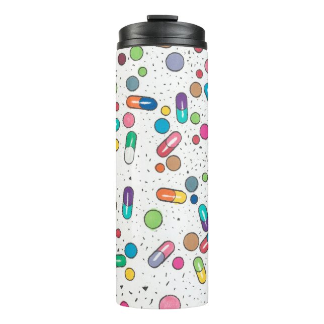 Bitter Pill Thermal Tumbler (Front)