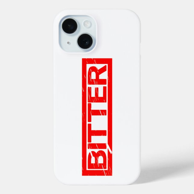 Bitter Stamp Case-Mate iPhone Case (Back)