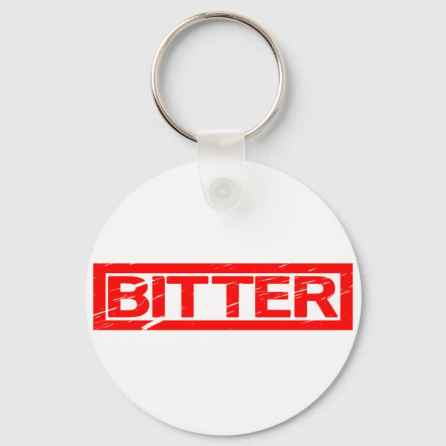 Bitter Stamp Key Ring (Front)