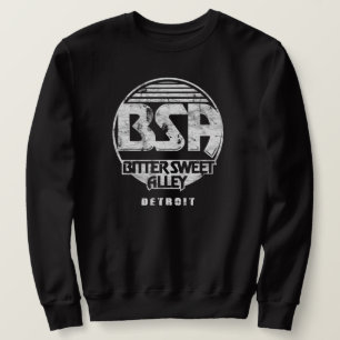 Bitter Sweet Alley (BSA Vintage) BLK Logo Sweatshirt