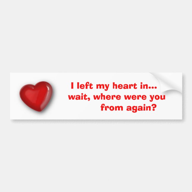 Bitter Valentine Bumper Sticker (Front)