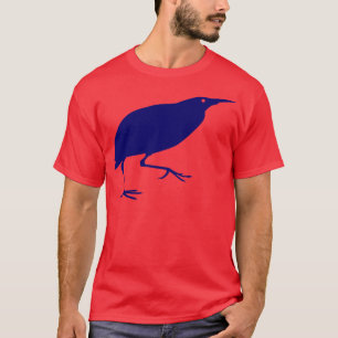 Bittern Tshirt Blue