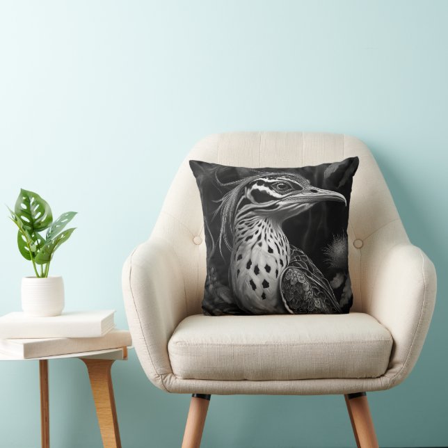 Bittern Zebra Mythical Creature Cushion (Chair)