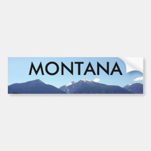 bitteroot vally mountain 09, MONTANA Bumper Sticker