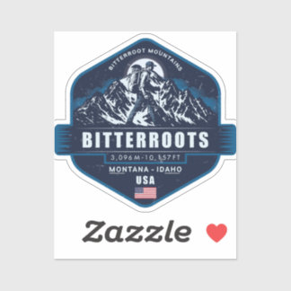 Bitterroot Mountains Hiking Badge