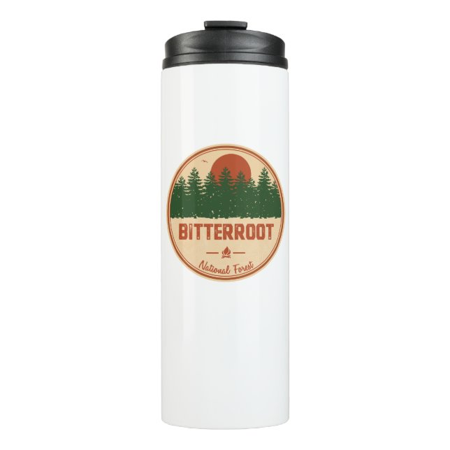 Bitterroot National Forest Thermal Tumbler (Front)