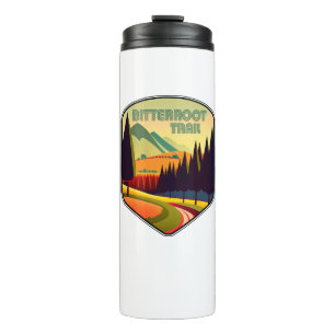 Bitterroot Trail Montana Colours Thermal Tumbler