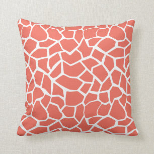 Bittersweet Colour Giraffe Animal Print Cushion
