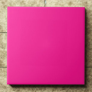 Bittersweet Light Red #ff6666 Accent Tile