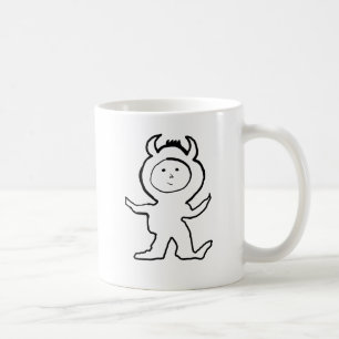 Bitty Bull Jammies Kid Coffee Mug