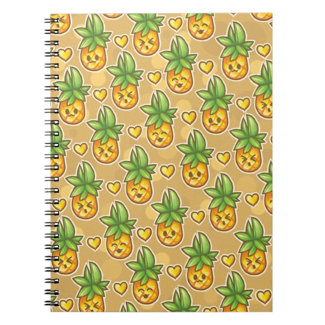 Bitty Pineapple Notebook (Front)