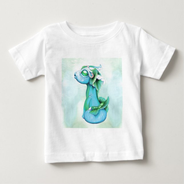 Bitty Water Dragon Baby T-Shirt (Front)