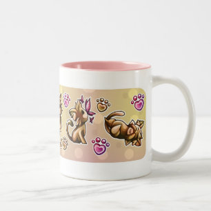 BittyKitty Two-Tone Coffee Mug
