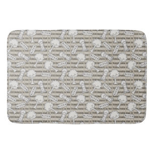 BITUB Pattern (Believe in the Unbelievable) Bath Mat