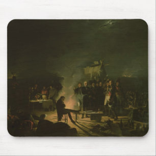 Bivouac of Napoleon I on Battlefield Battle Mouse Mat